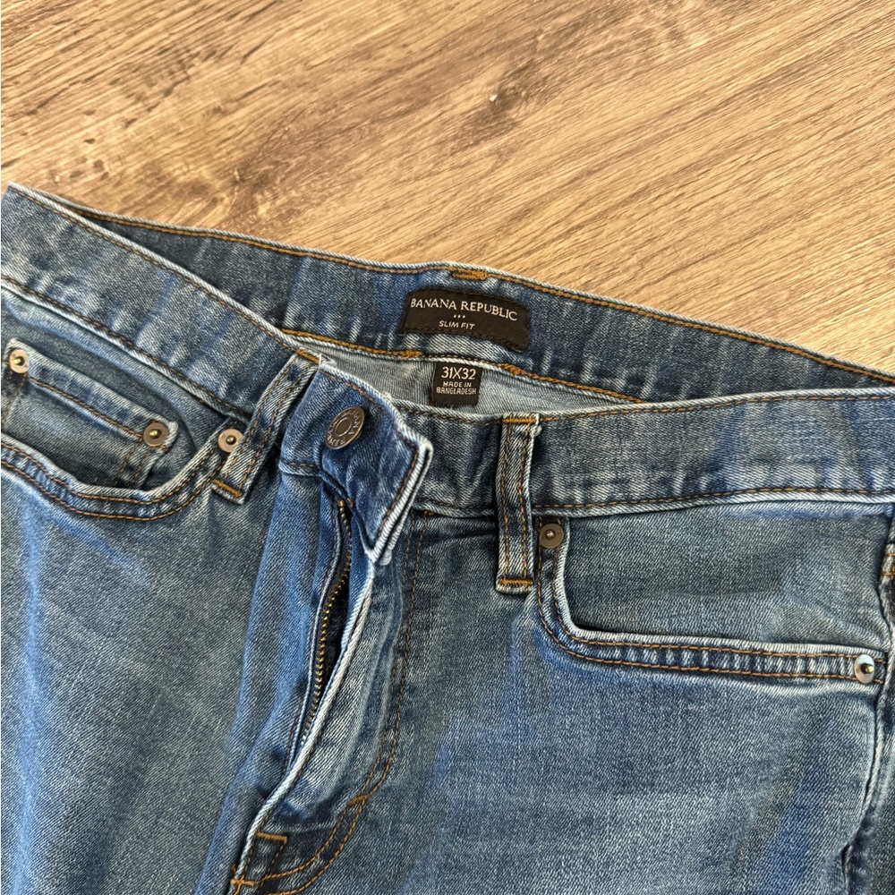 Banana Republic Slim Fit Stretch Jeans